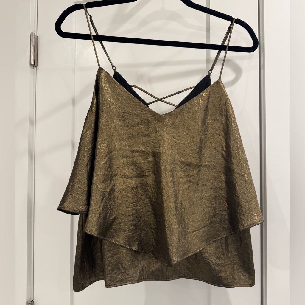 Myne Ashley Ann Tank Blouse Brand New With Tags
